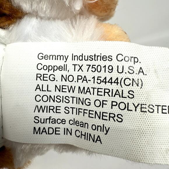 Gremlins Plush Stuffed Animal 80s Gizmo walks theme song play Collect RARE RETRO - Picture 8 of 9